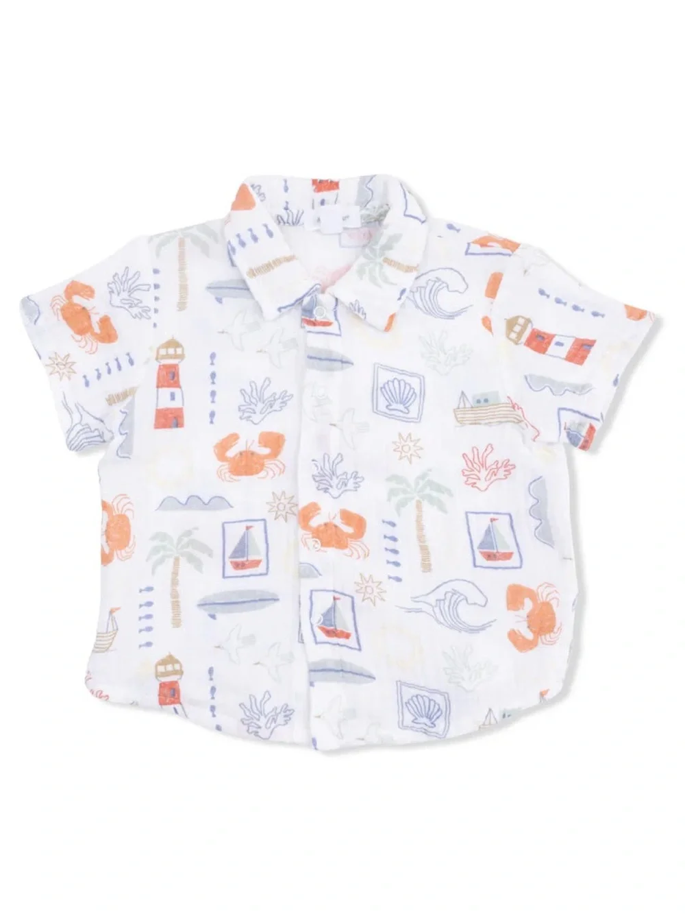 Angel Dear Club Mediterranean Polo Shirt with Shorts 12-18 18-24 months 2T 3T 4T